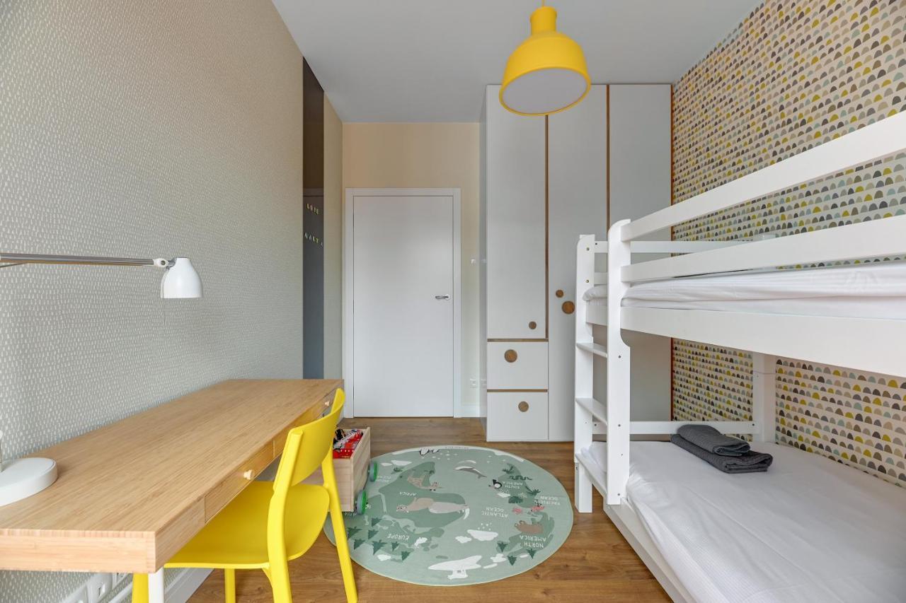 Premium Family & Business Old Town Riverside Apartment With Parking Gdansk Exterior photo